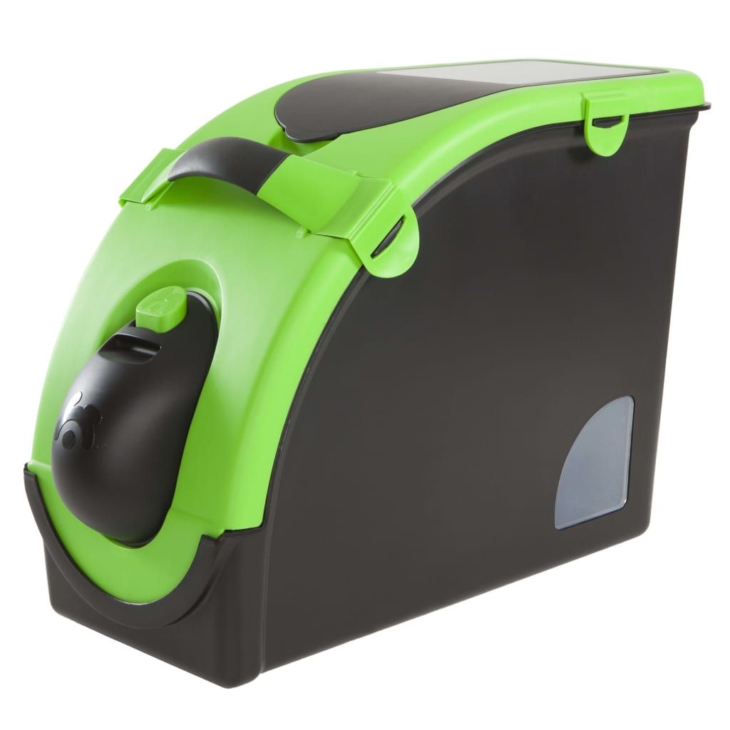 Maelson Futterbehälter Dry Box Deluxe 13 schwarz / lindgrün (DX 5013) (DX 5013)