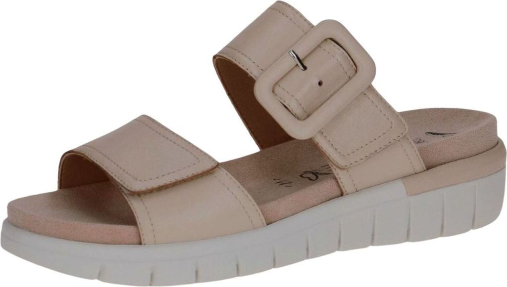 Caprice Sandale - Cream Leder : Normal : 38 Größe: 38 Weite: Normal