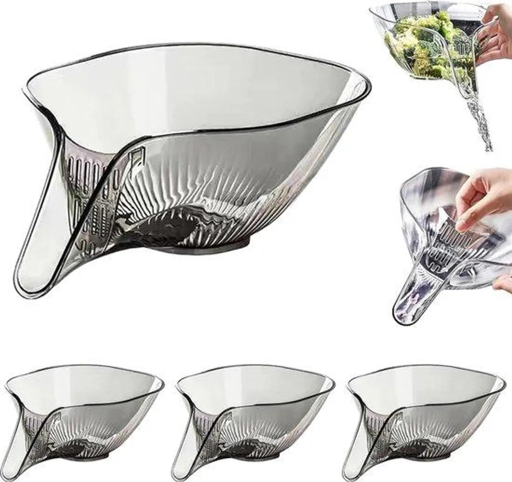 Bras de vidange anti-obstruction avec filtre pour évier de cuisine 4pcs