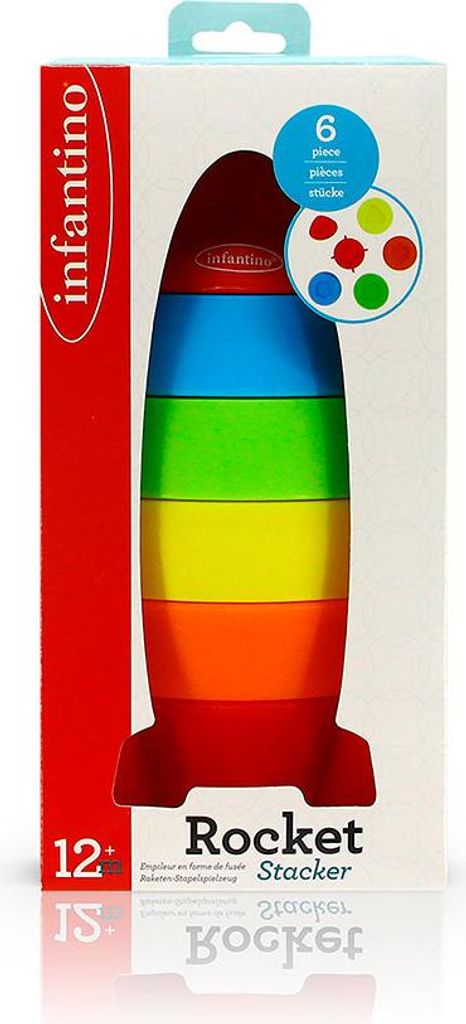 Infantino Raketen-stapelspielzeug Für Babys One Size