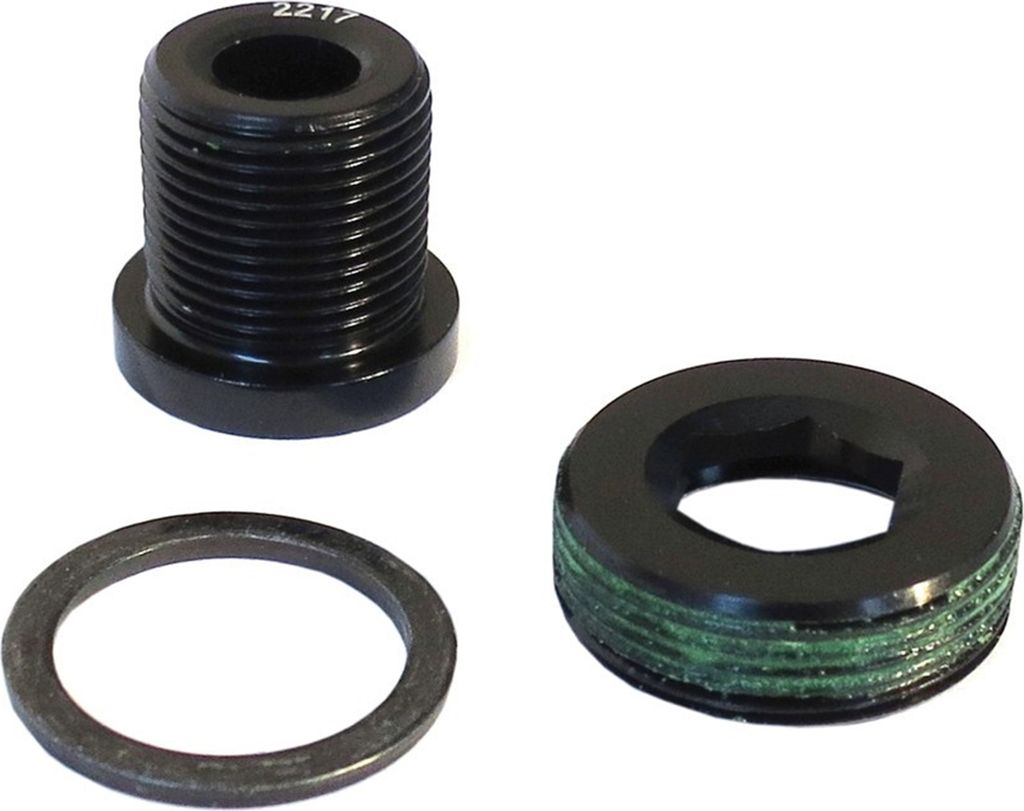 SRAM 11.6115.530.080 Kurbelschraube M15/M22 Alloy Self-Exracting GXP Blk 1, schwarz