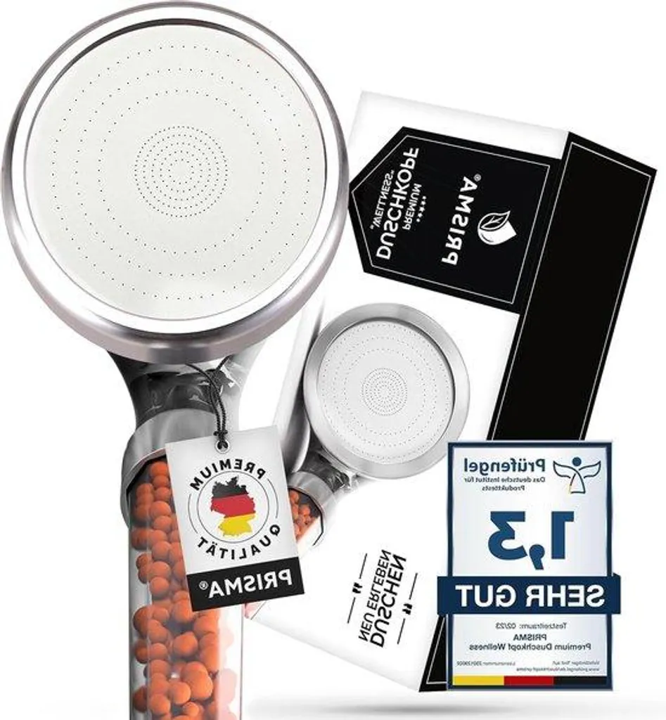 Pommeau de douche filtrant haute pression avec jet massant relaxant