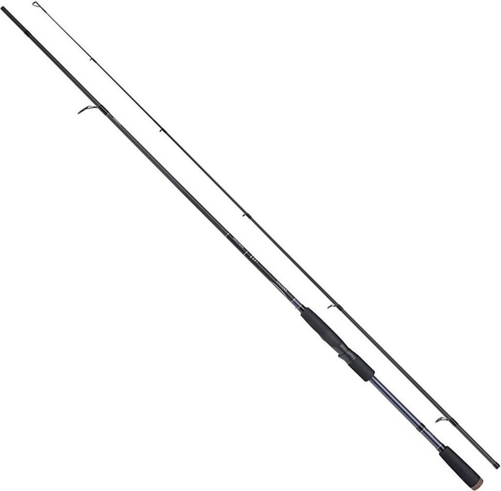 A fishing rod is shown against a white background.