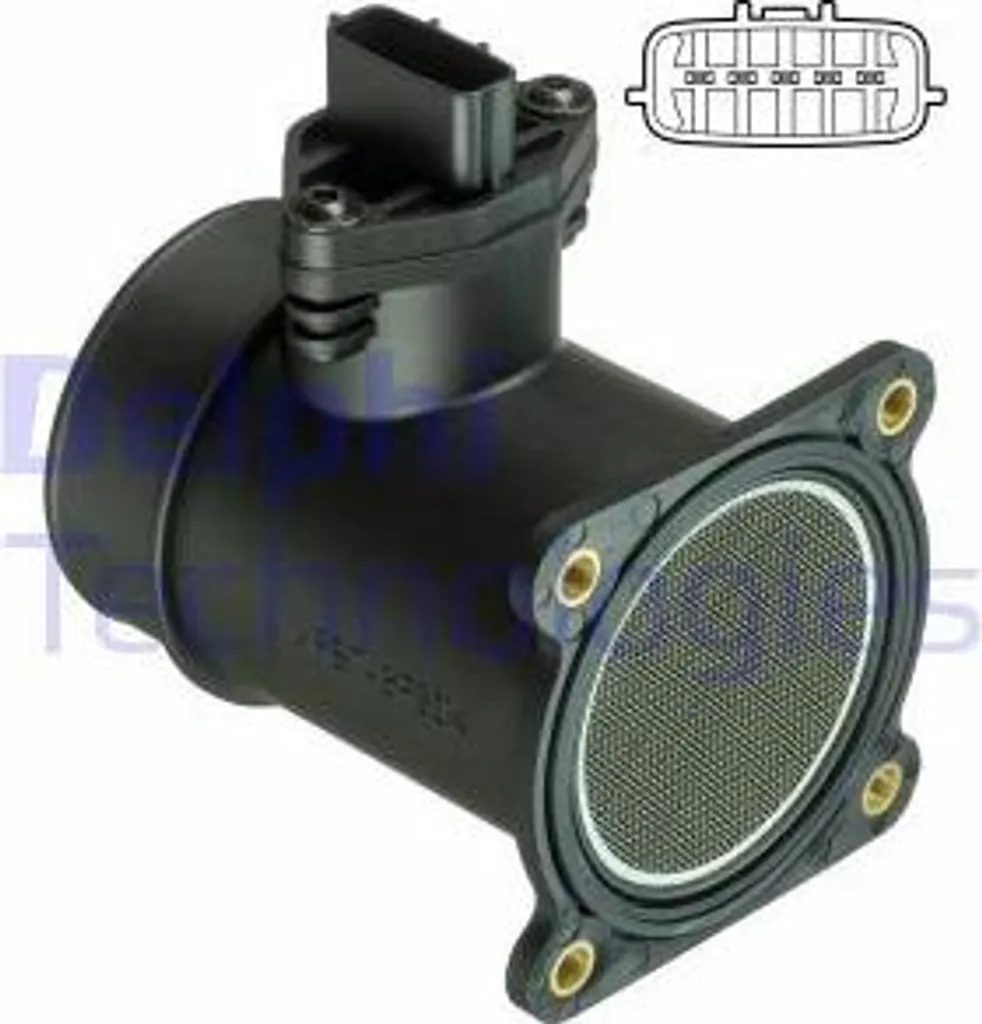 Débitmètre d'air pour Nissan Primera et Almera Delphi AF10371-12B1 neuf
