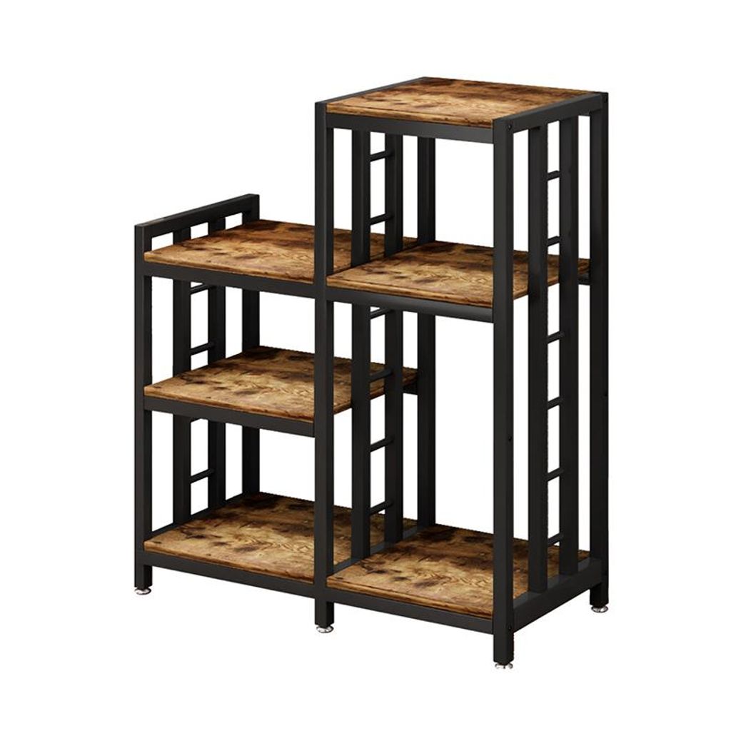 Multifunktionales Küchenregal, mit Fächern, extra stabil, aus Stahl, große Kapazität, verstellbar