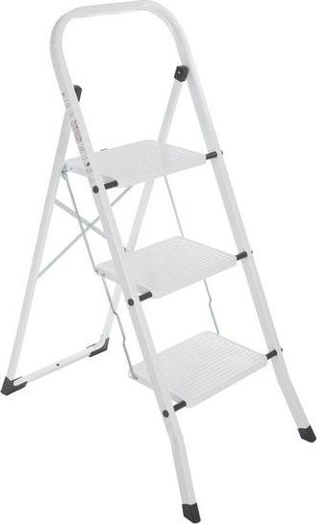 Marchepied Hailo 3 Marches Blanc Image du produit 