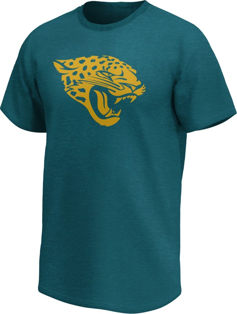 NFL Jacksonville Jaguars T-Shirt Mono Core Graphic Fanatics teal Logo (L)