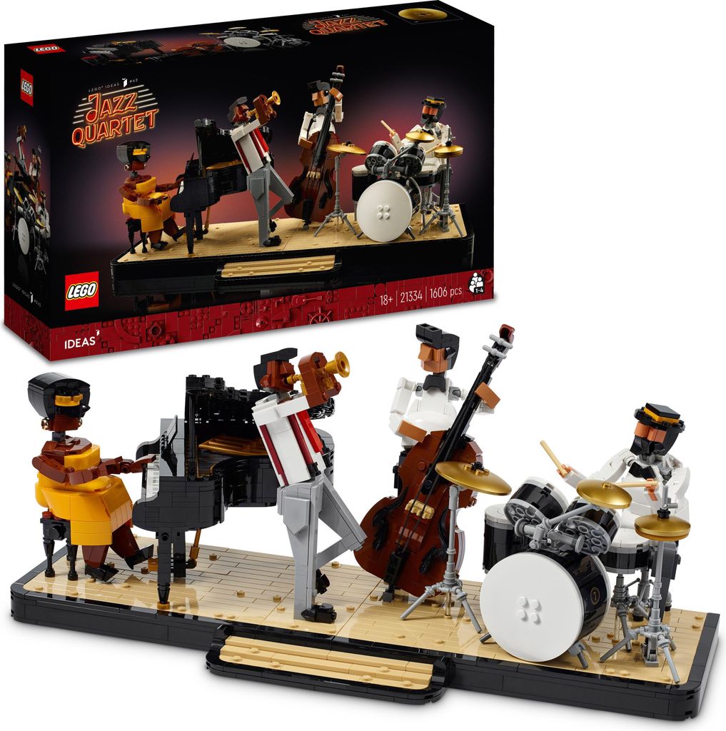 LEGO Ideas Jazz-Quartett, Set für Erwachsene, Geschenk für Produktbild 