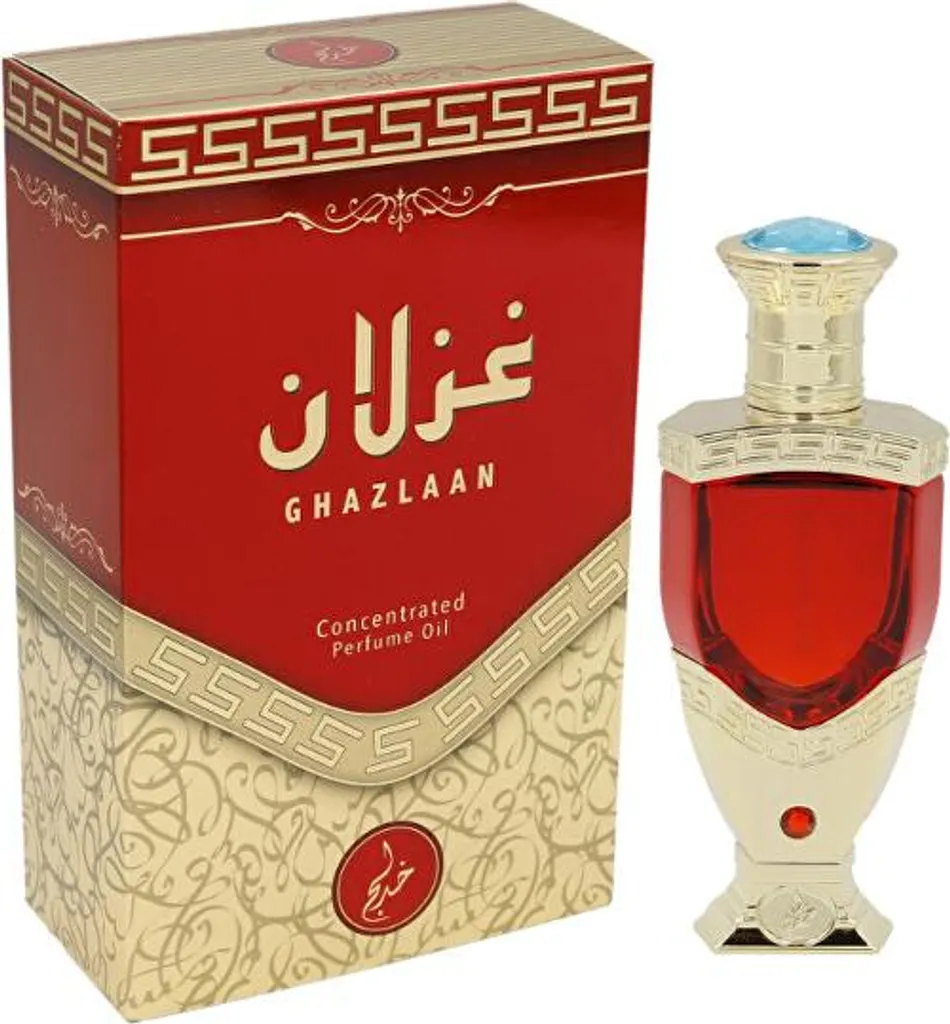 Ghazlaan Huile Parfumée 20 ml - Parfum Longue Tenue pour Peau Sensible