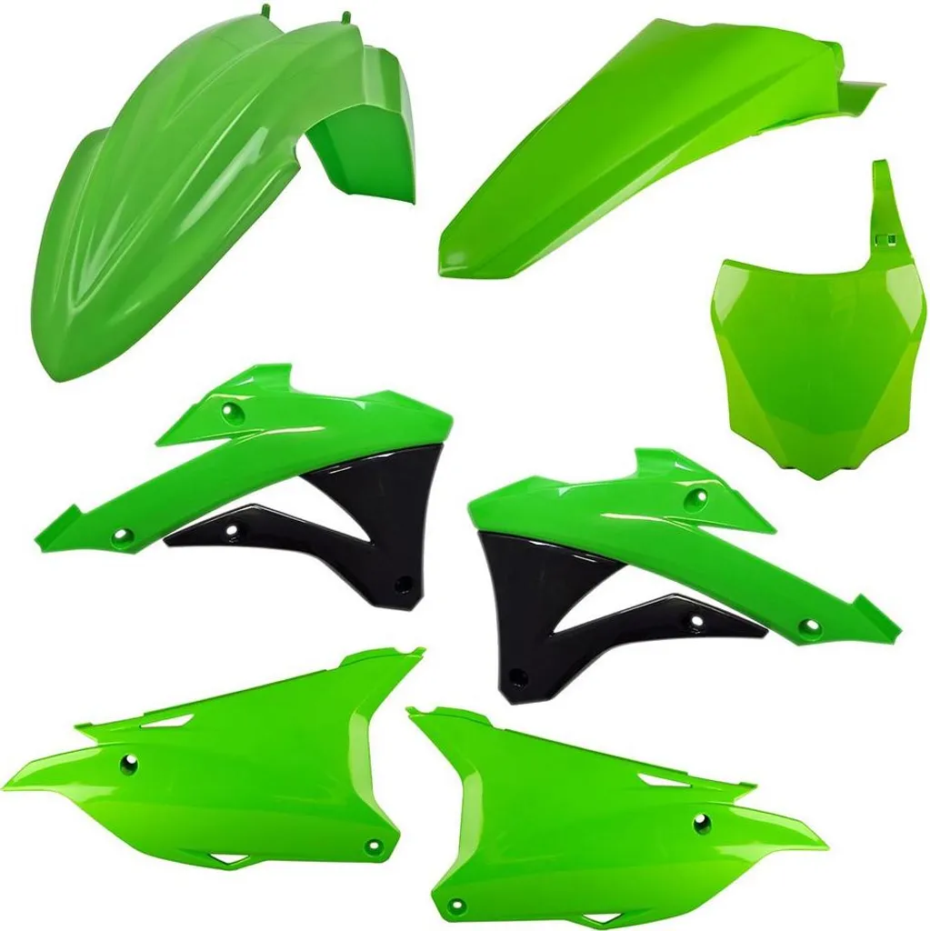 Remplacer plastiques usés Kawasaki KX 85 - Kit Polisport adaptable