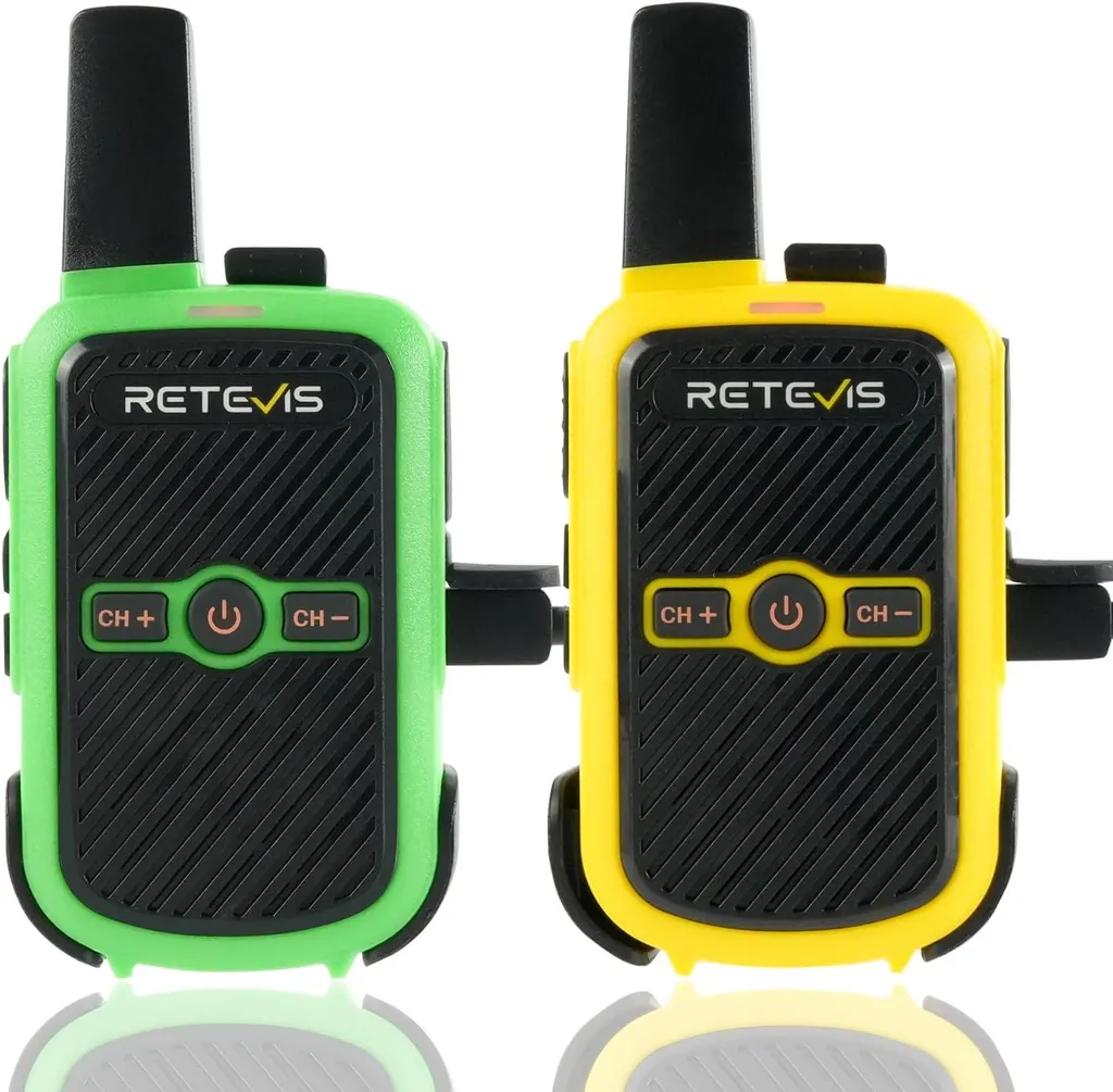 Walkie Talkie Mains Libres VOX Mini Radio Batterie 1000mAh