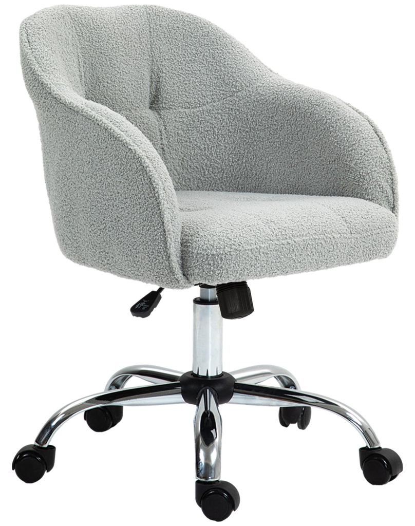 HOMCOM Homeoffice Stuhl, Ergonomisch Schreibtischstuhl mit Produktbild 