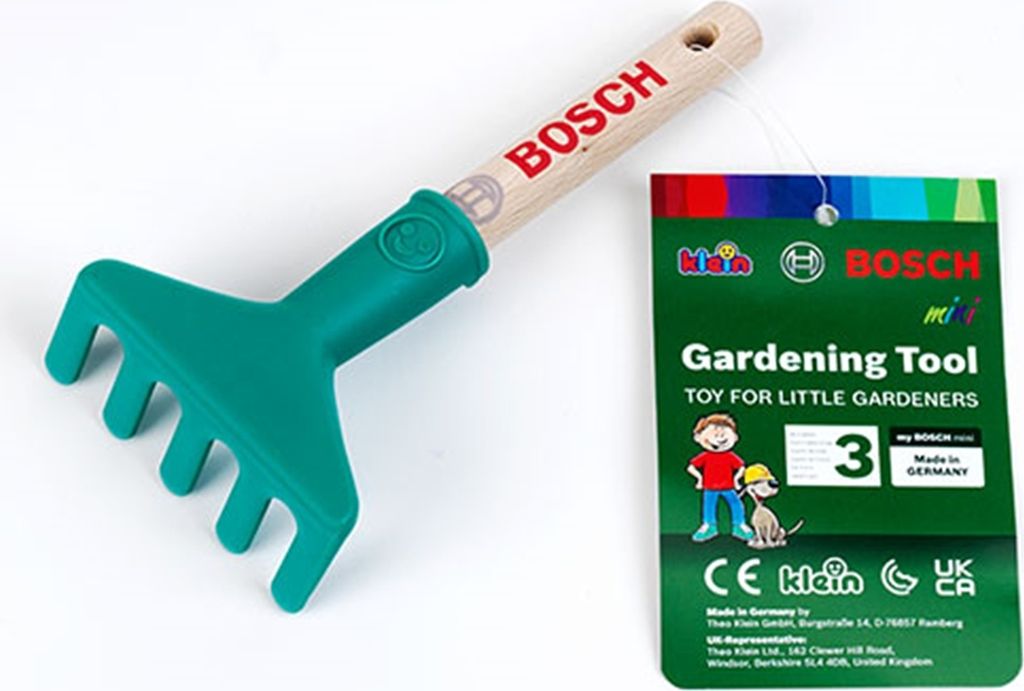 Klein Bosch Gartengeräte für Kinder Harke 2788 3+