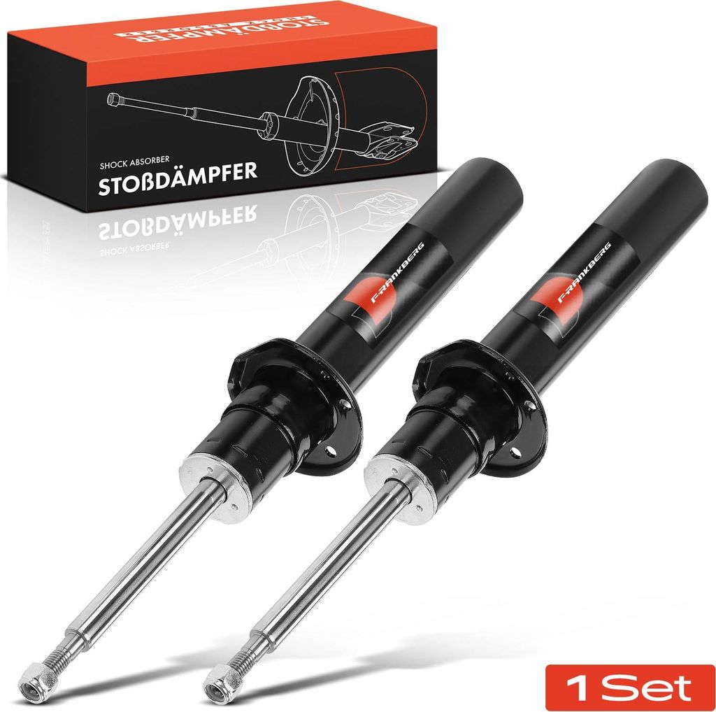 Frankberg 2x Stoßdämpfer Vorderachse für Volvo S60 III 224 V60 II 225 2.0L Bj ab 2018