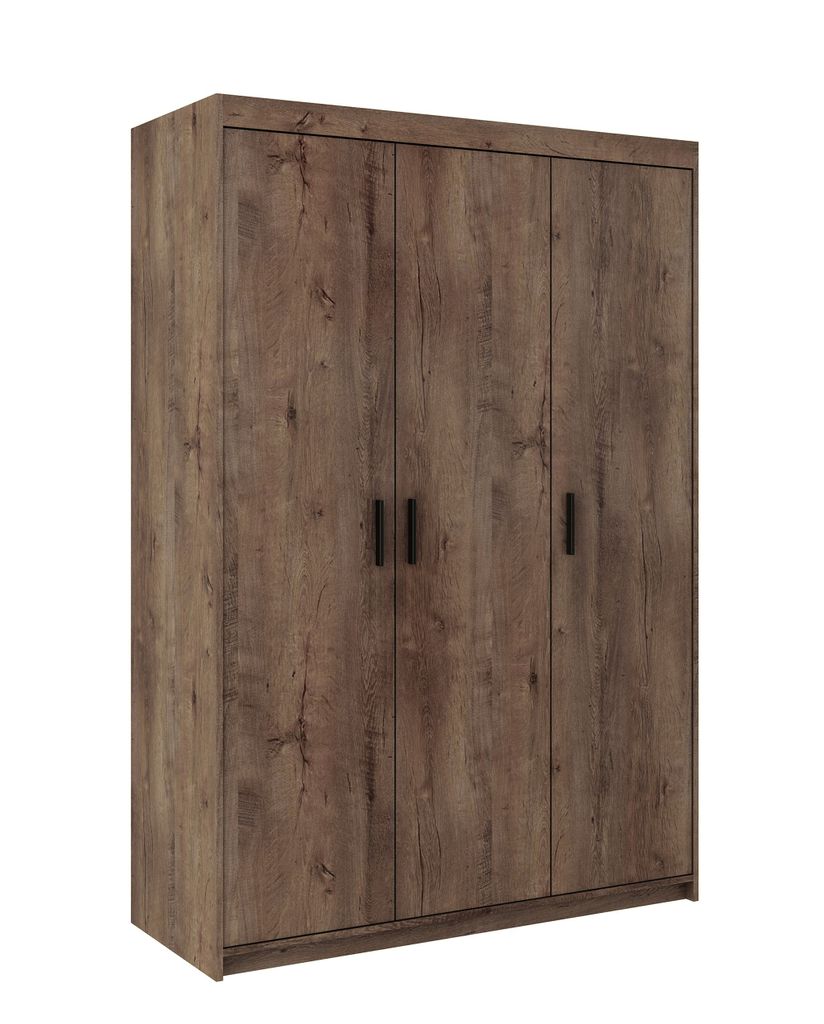 AX LIVING Storicos 3P Armoire 3 portes Lefkas 133 cm de Image du produit 