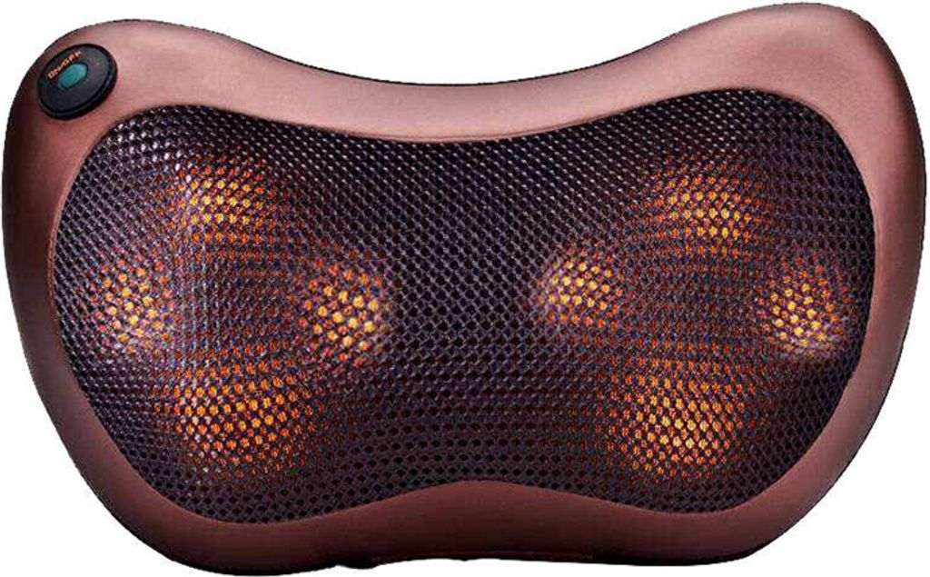 Shiatsu-Kissen-Massagegerät, braun
