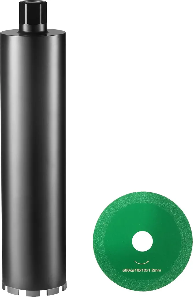 Carotteuse Diamantée Soudée Laser 108mm - Filetage 1-1/4-7 avec Accessoire