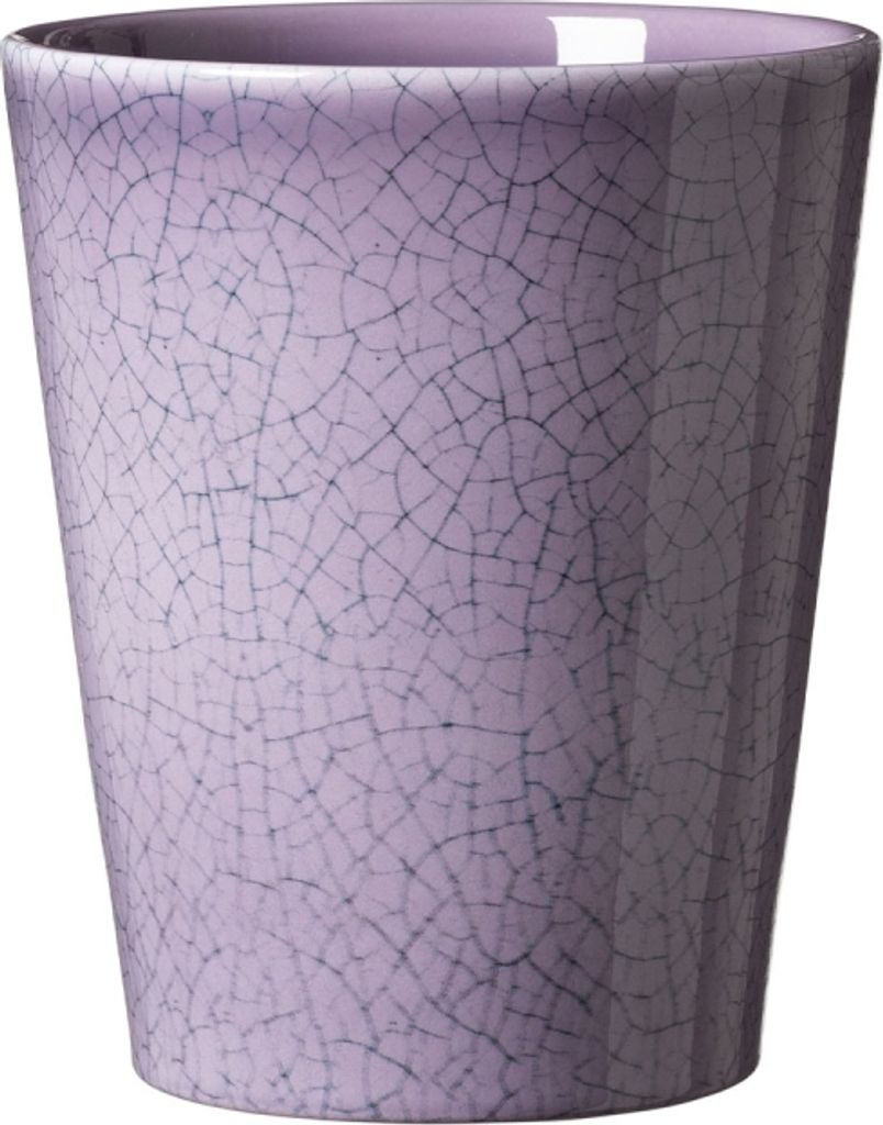 Orchideenvase Orchideentopf Soendgen Medina Glaze Keramik krakeele Ø 13 cm H 15 cm lila