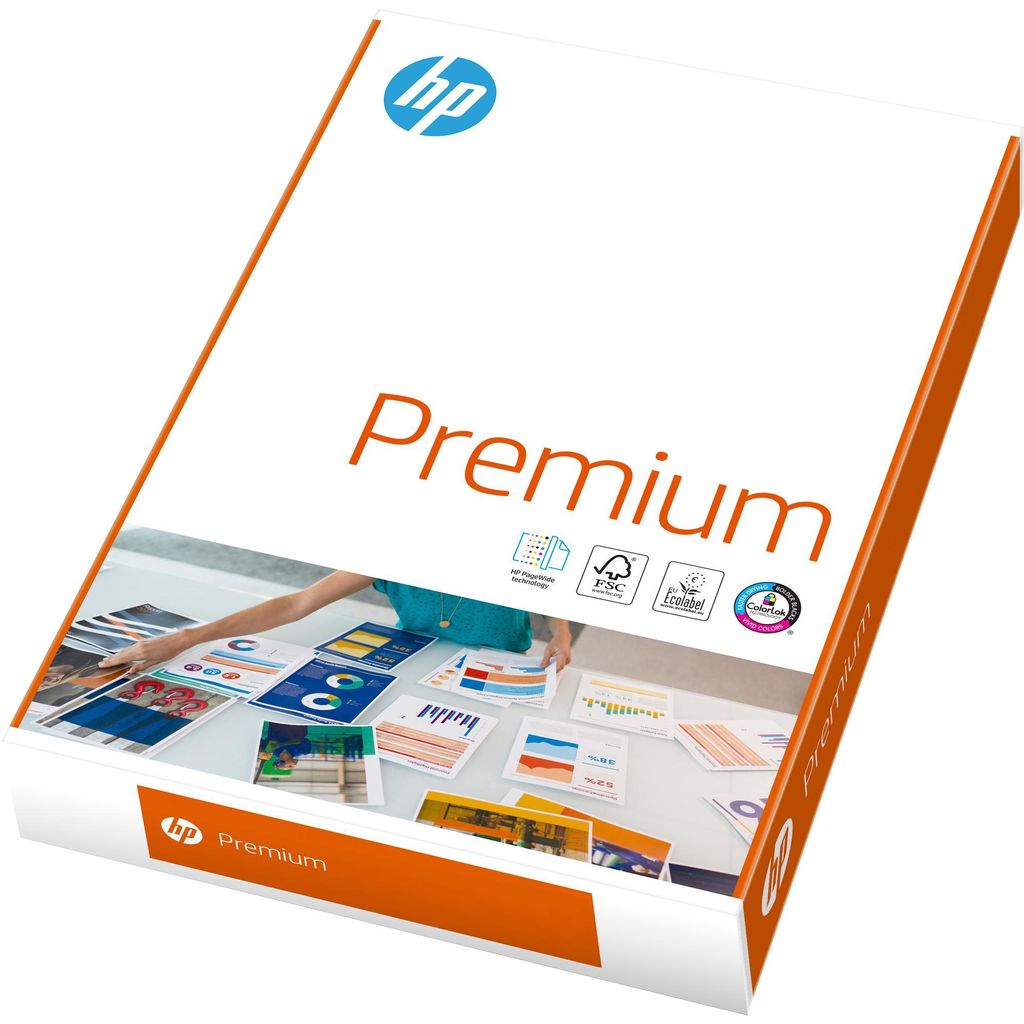 HP Premium 90g 210x297 (CHP852), Papier, (DIN A4 (90g/m²), Produktbild 