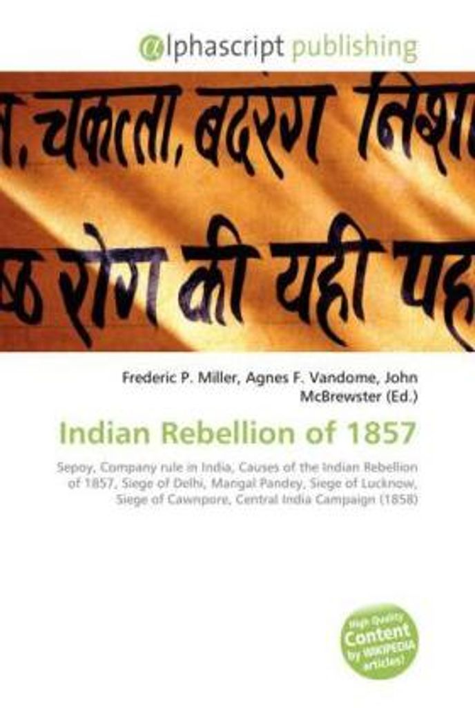 Indian Rebellion of 1857