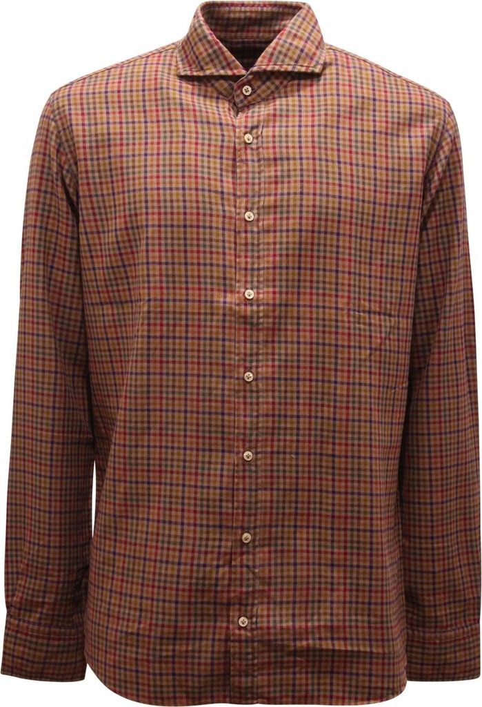 L1054 Camicia Flanella Uomo Altea Man Flannel Shirt