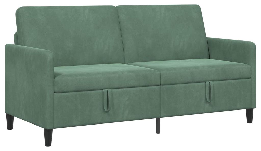 vidaXL Sofa mit Stauraum Meergrün 172 x 78 x 87 cm Polyester