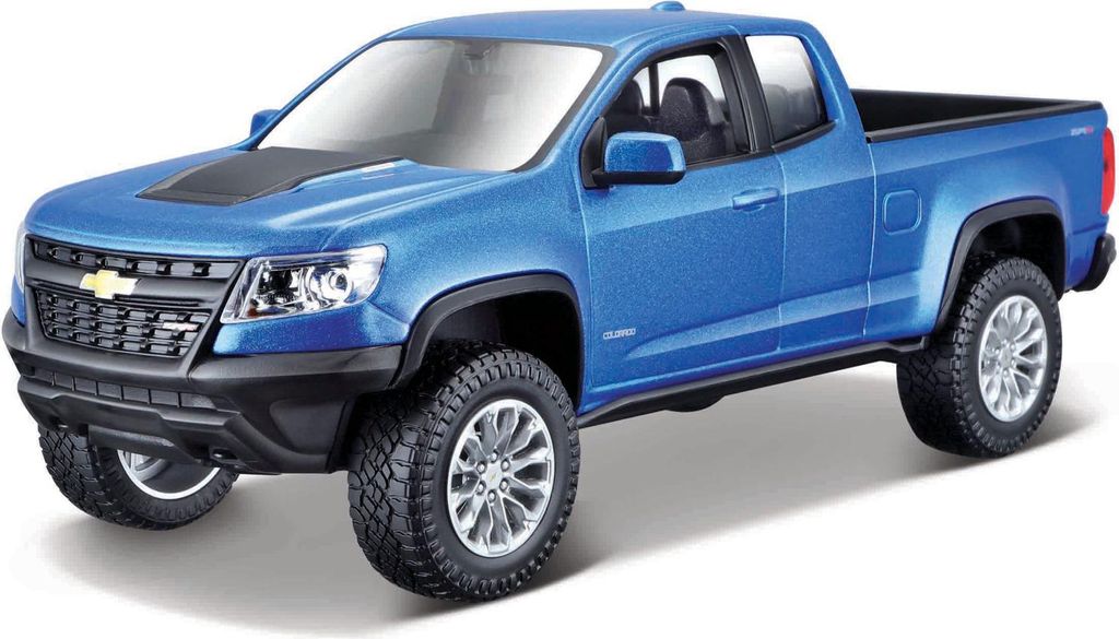 Maisto Kit Chevrolet Colorado ZR2 2017 1:27 dunkelblau metallic