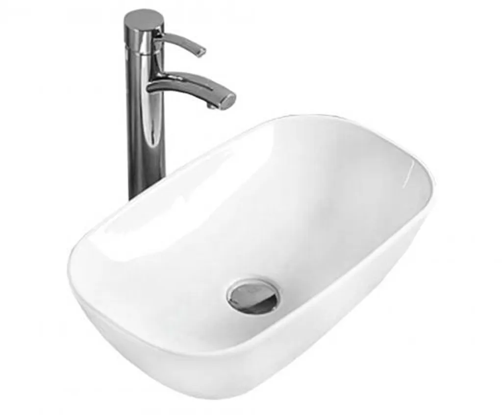 Mexen Klara Lavabo Appoggio 46cm Bianco | Soluzione Salvaspazio Elite