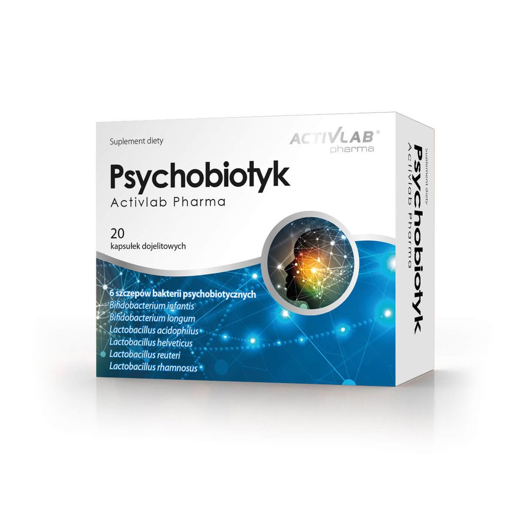 Psychobiotické probiotikum pro střevní a duševní zdraví Obrázek produktu 