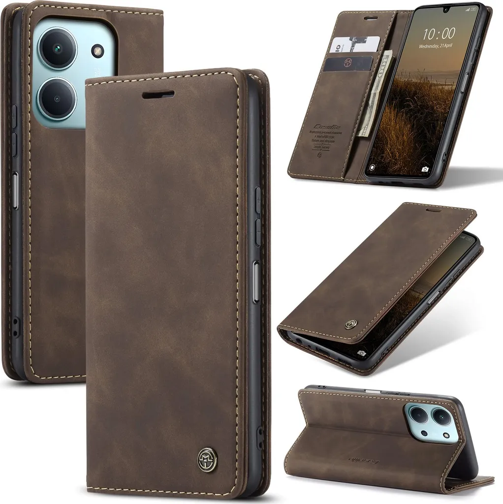 Custodia Protettiva Xiaomi Redmi 15C 4G/5G - Guscio TPU e Similpelle