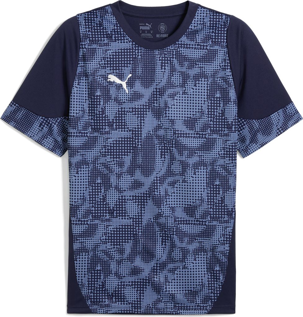 Puma teamCUP Trainingstrikot Herren navy silber Gr S
