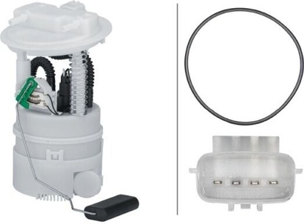 HELLA 8TF 358 303-051 Kraftstofffördereinheit OE 133533 kompatibel mit Captur, Clio