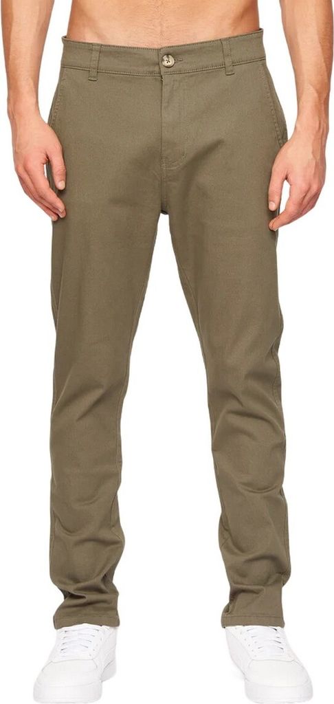 Crosshatch - "Roysden" Chino für Herren BG1210 (36L) (Khaki)