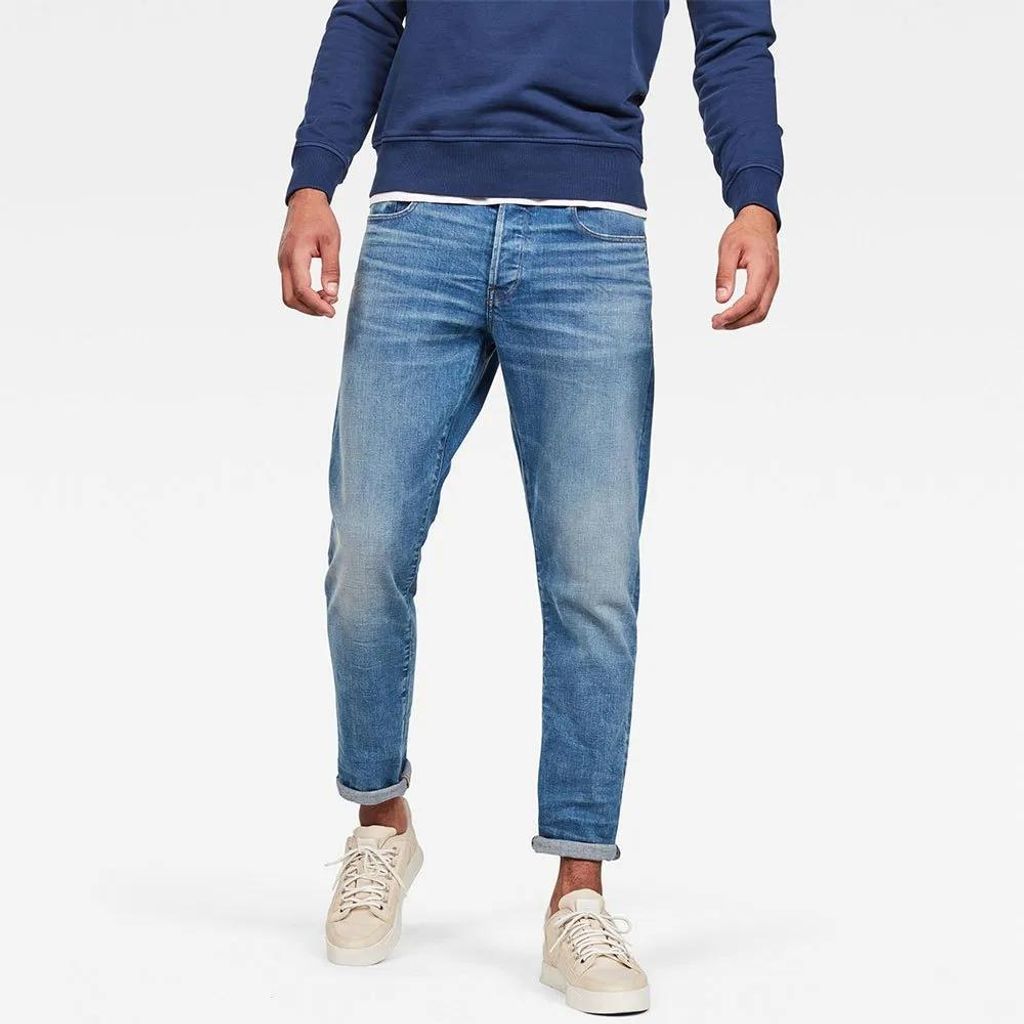 G-star 3301 Regular Tapered Jeans Blau 34 / 36 Herren Blau 34
