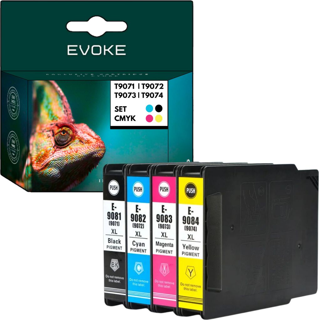 Patronen für Epson T9071 T9072 T9073 T9074 ️️ WF6090DW WF6090DTWC WF6590DWF WF6590DTWFC ️