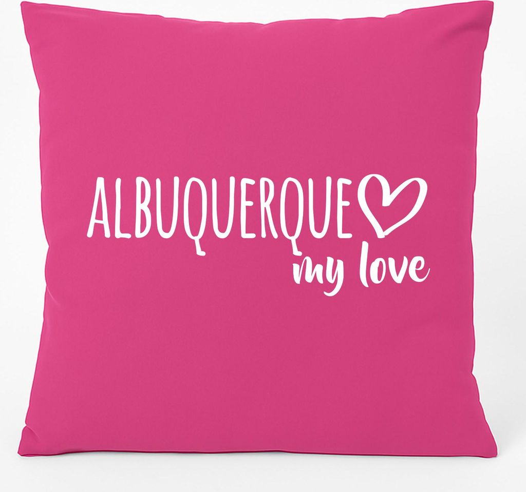 Huuraa Kissen Albuquerque my love 40x40cm mit Füllung Produktbild 