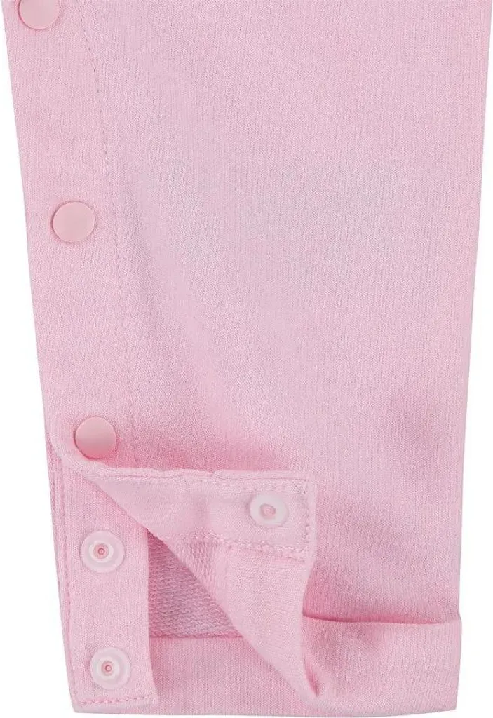 Combinaison Bébé Converse Dissected en Coton Rose Doux Taille 6 Mois - 5