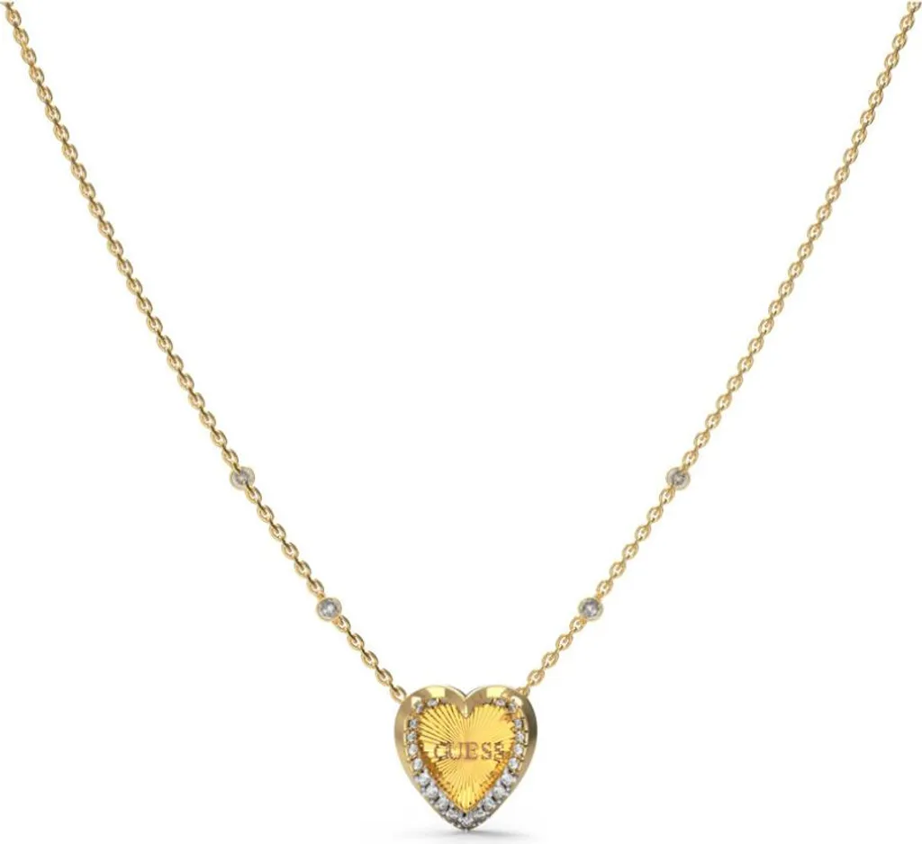 Collier Cœur Mon Amour : Idée Cadeau Romantique en Or pour Anniversaire