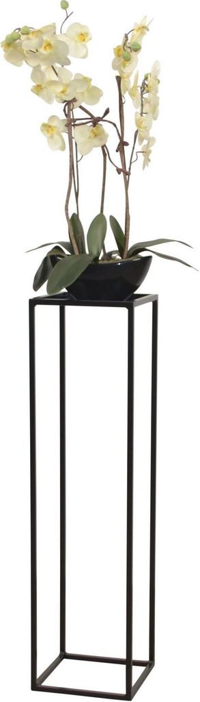 Metall Blumenständer schwarz Höhe: 103 cm