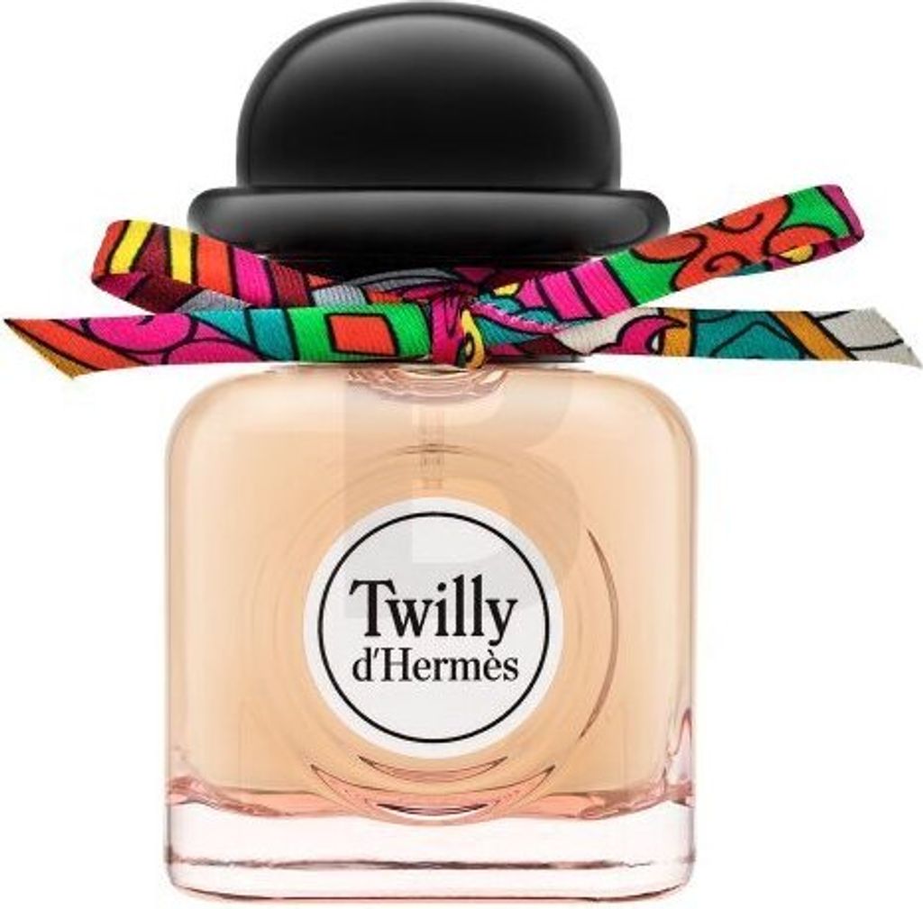 A bottle of Hermes Twilly d'Hermés Eau de Parfum.