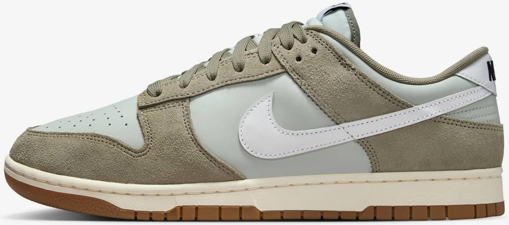 Nike Dunk Low Retro SE "Light Silver Light Army Sail White" Weiß, Größe: 44.5