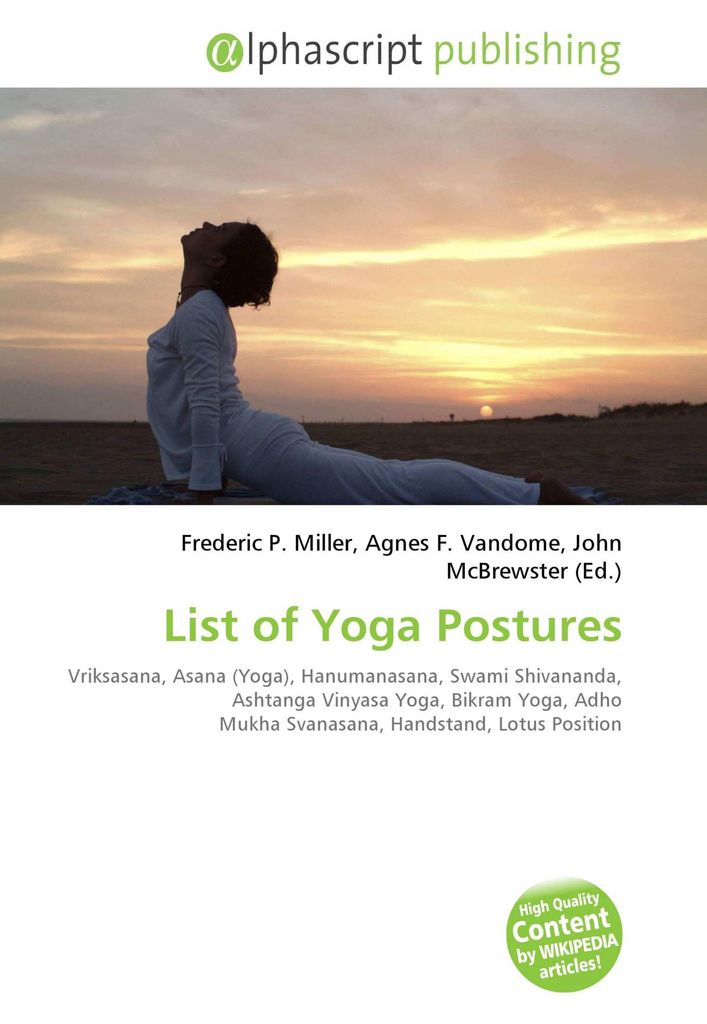 List of Yoga Postures
