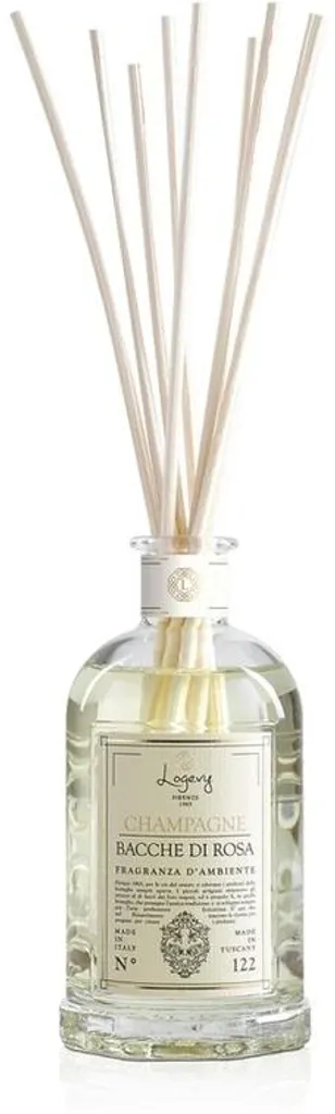 Diffuseur de Parfum d'Ambiance Champagne et Baies Roses Logevy 500 ml - 2
