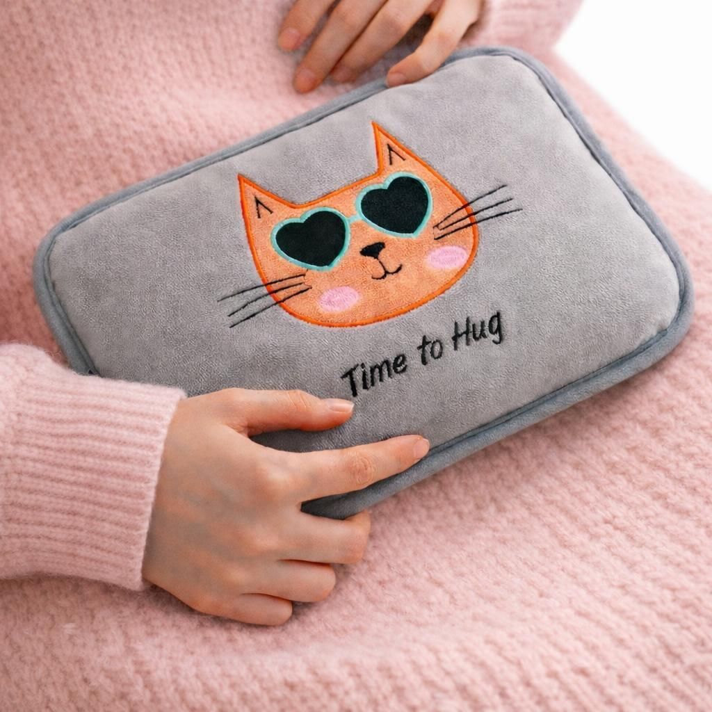 Biggdesign Huggy Cat elektrische Wärmflasche mit Produktbild 