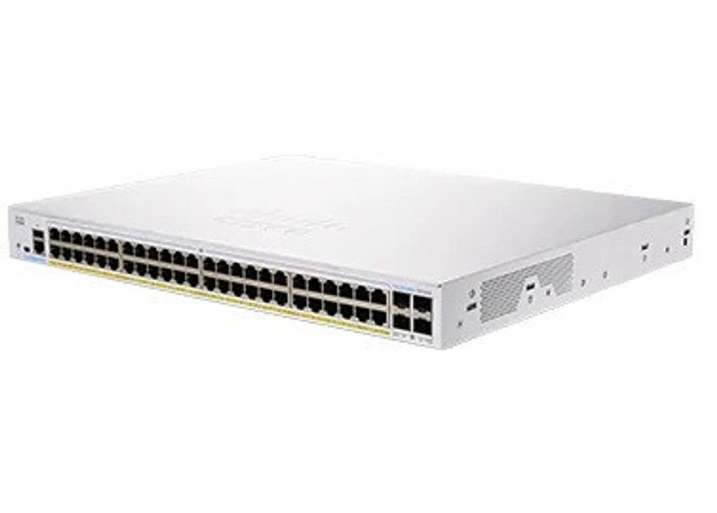 Cisco CBS250-48P-4X-EU Managed L2/L3 Gigabit Ethernet (10/100/1000) Netzwerk-Switch Silber