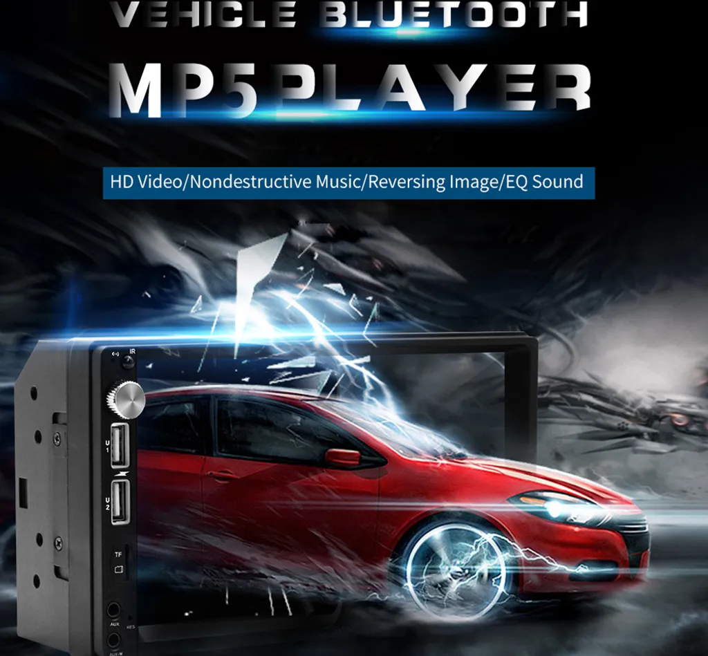 Autoradio X5 2 DIN 7 Pollici Bluetooth - Sicurezza e Intrattenimento - 1