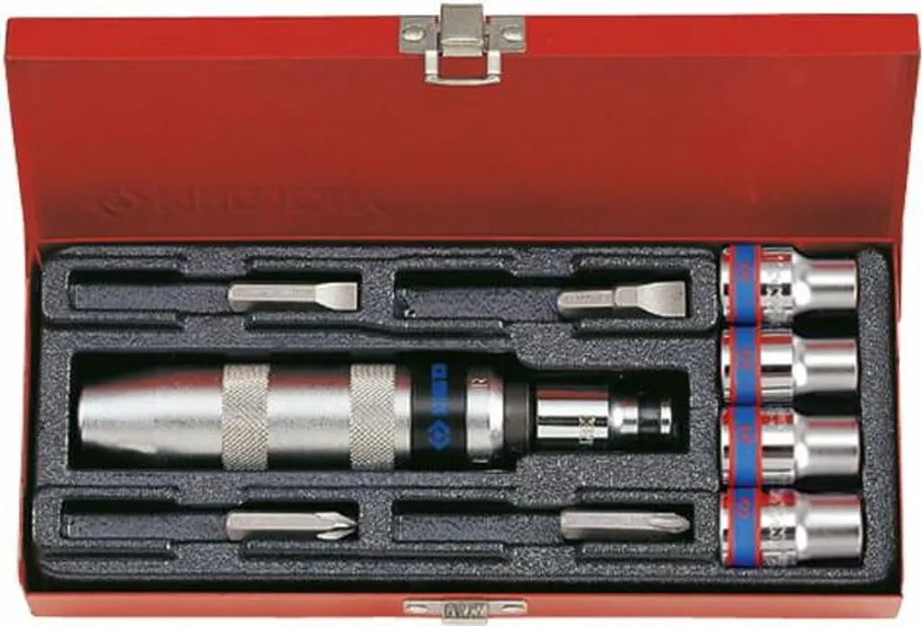 KING TONY 4505MR Coffret de Tournevis à Choc avec Embouts Set de 10