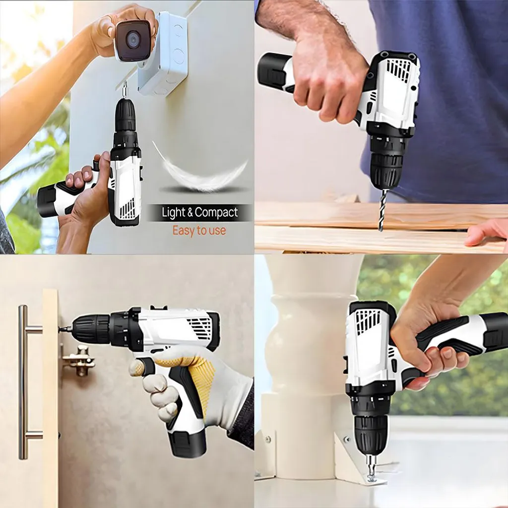 Perceuse visseuse motorisation Brushless 2 batteries et éclairage LED - 4