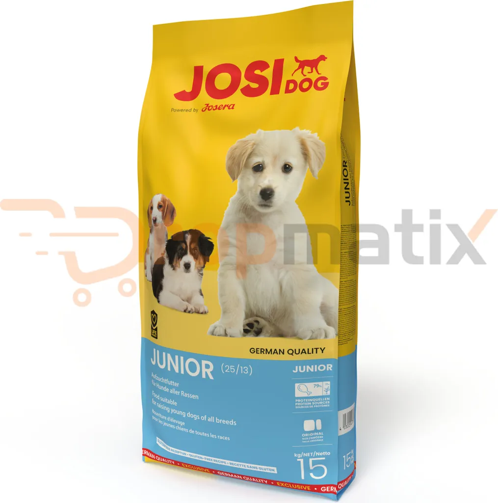 JosiDog Junior 15kg Josera - Crocchette Cuccioli Crescita Sana | Offerta