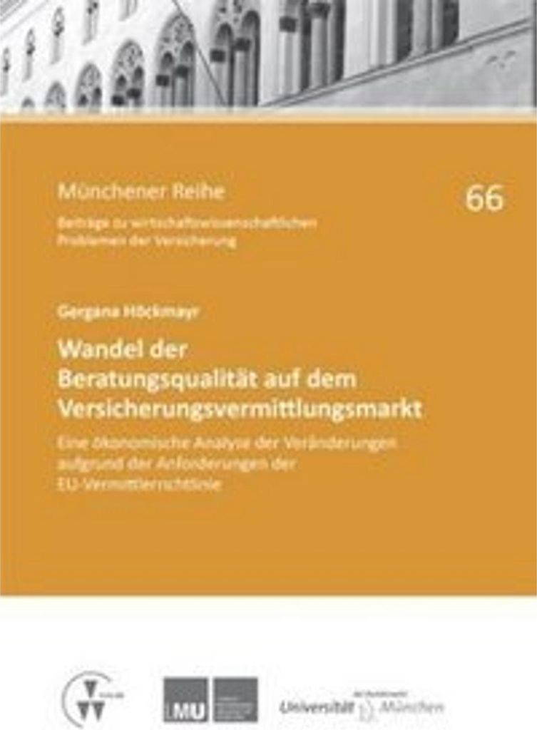 Wandel der Beratungsqualität auf dem Versicherungsvermittlungsmarkt